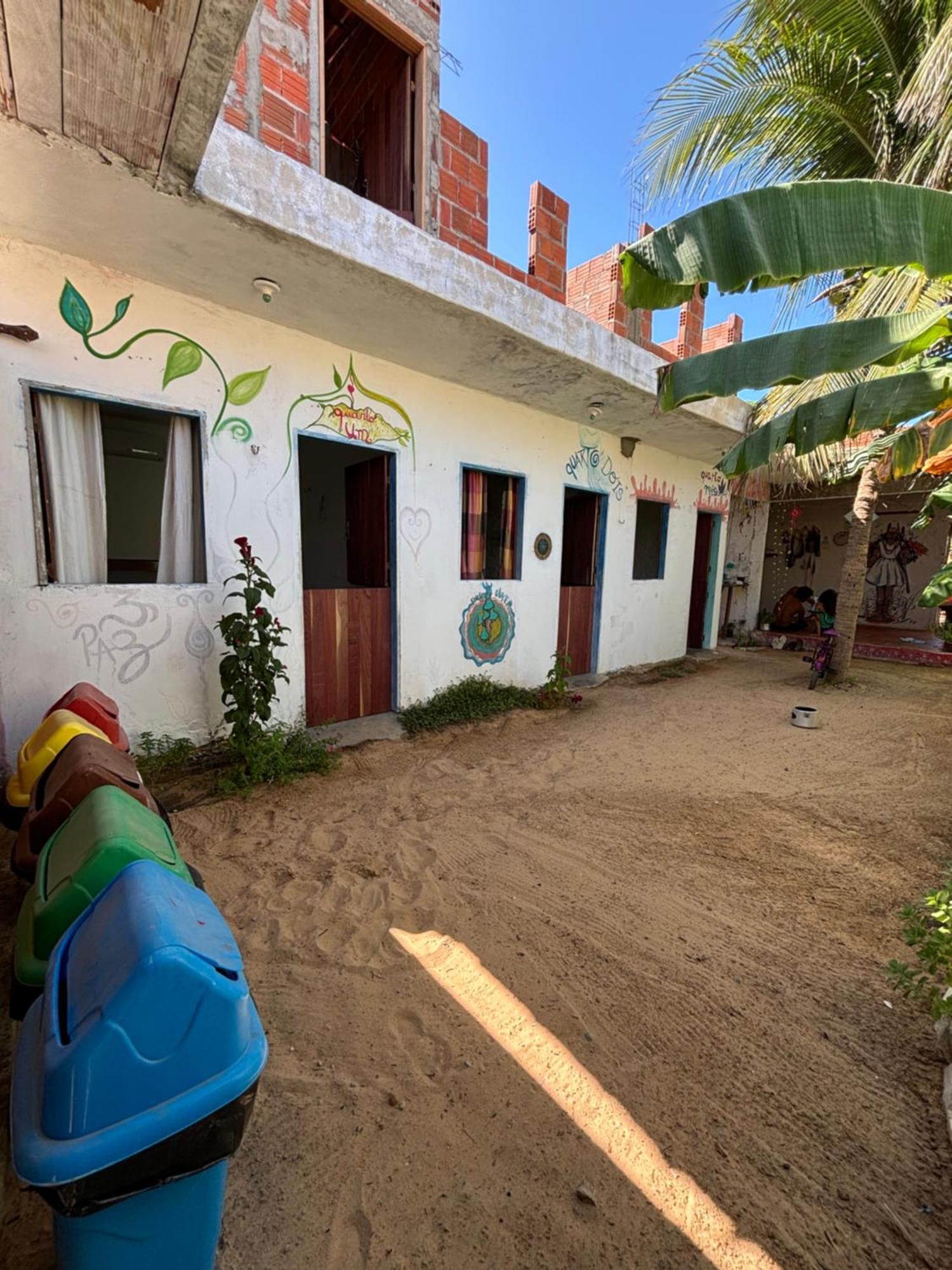 Hostel Flor Da Vida Canoa Quebrada Exterior foto